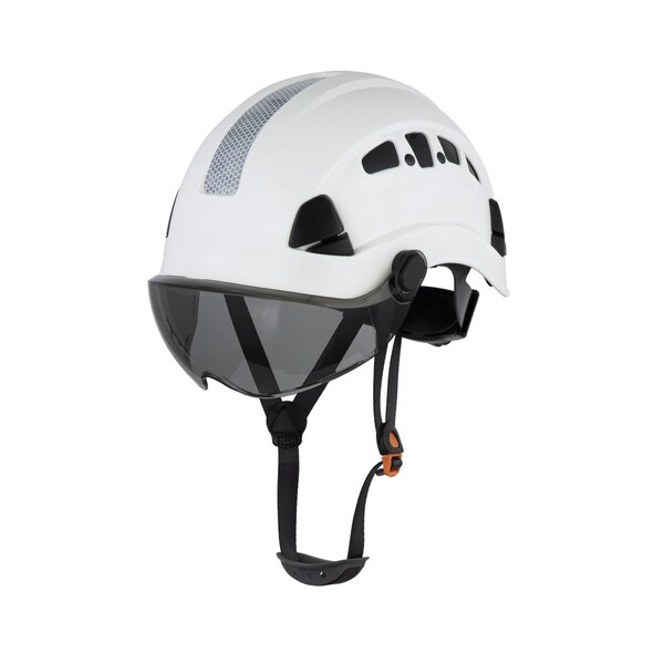 Defender Safety H1CH w VISOR Safety Helmet, Type 1 Class C, ANSI Z891